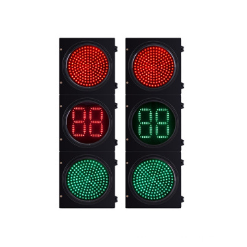 300mm LED Traffic Light with Countdown Timer